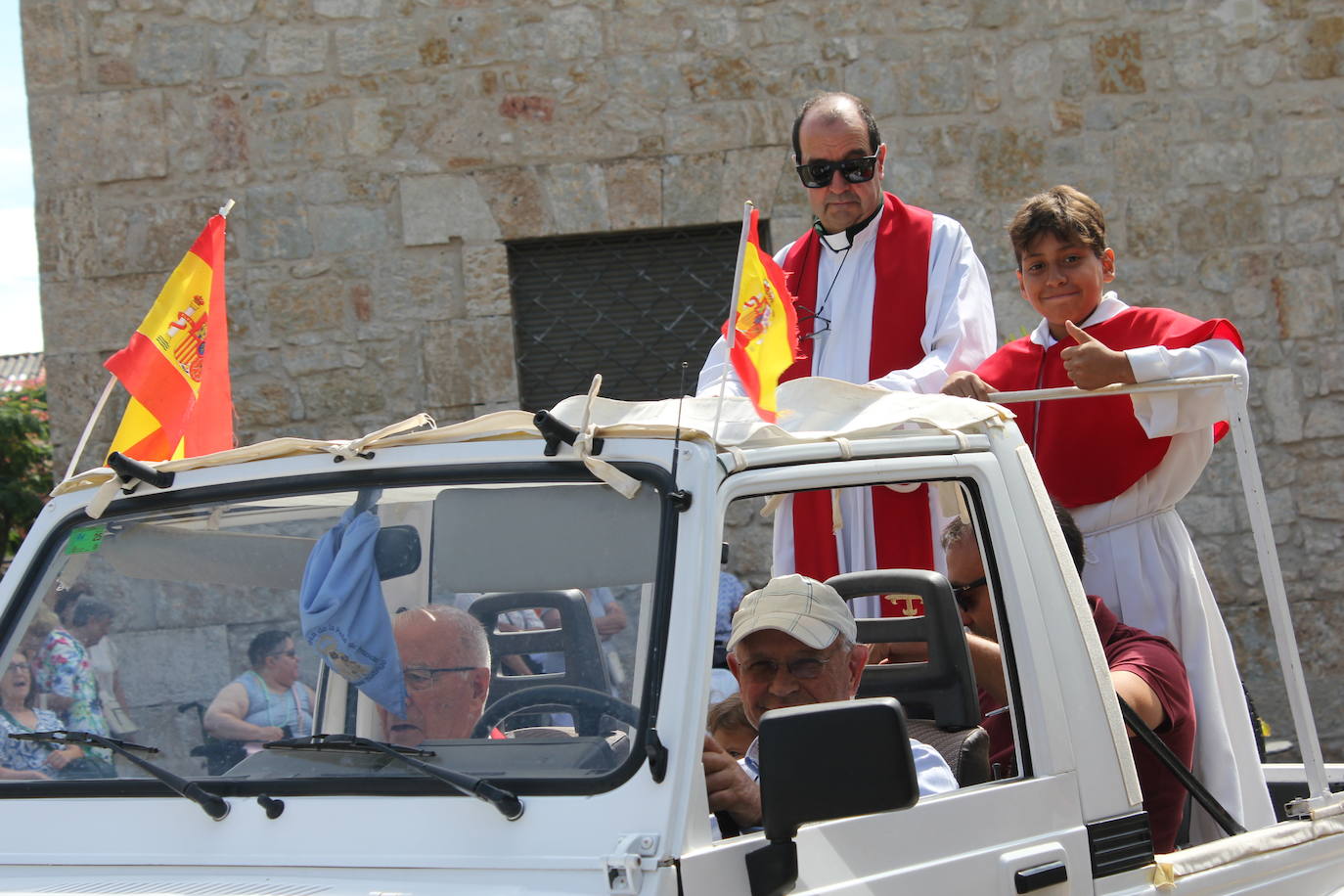 San Cristóbal vela por los conductores de Ciudad Rodrigo