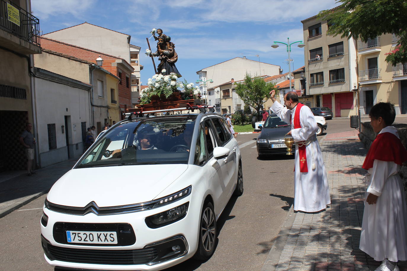 San Cristóbal vela por los conductores de Ciudad Rodrigo
