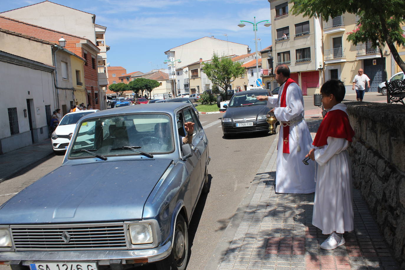 San Cristóbal vela por los conductores de Ciudad Rodrigo