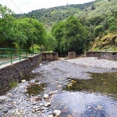 Una imagen de la espectacular piscina natural.