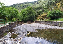 Una imagen de la espectacular piscina natural.