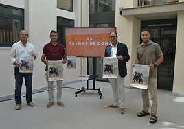 Manuel Montejo, José Luis Montero, Marcos Iglesias y Víctor Gómez