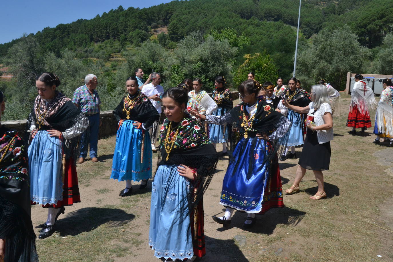 Devoción serrana por la Virgen del Carmen