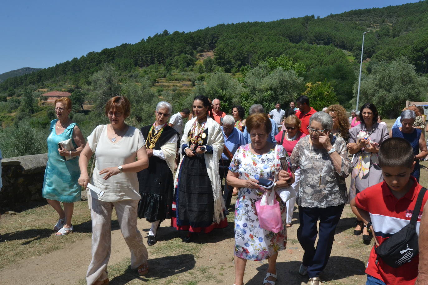 Devoción serrana por la Virgen del Carmen