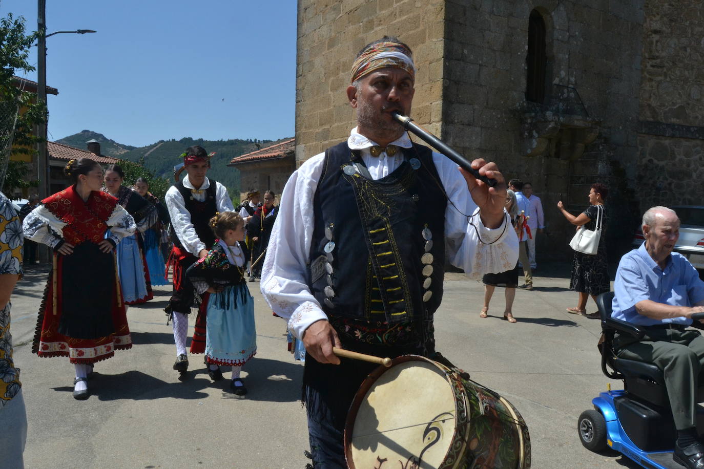 Devoción serrana por la Virgen del Carmen