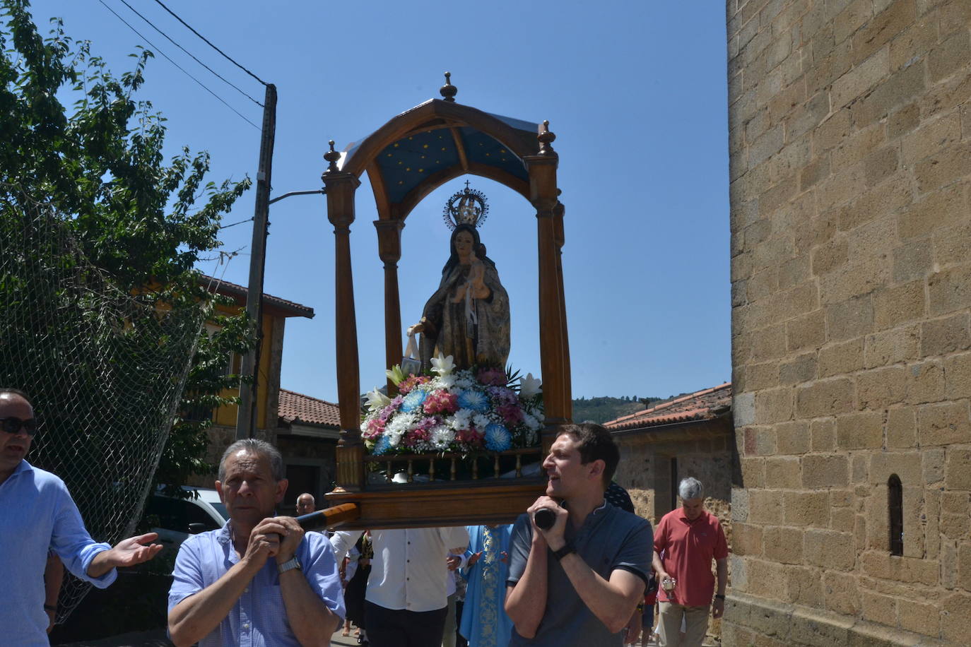 Devoción serrana por la Virgen del Carmen
