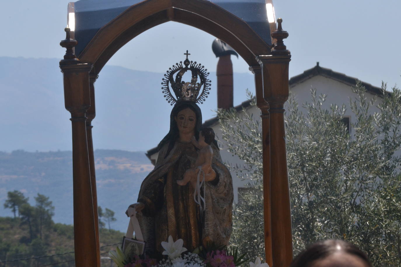 Devoción serrana por la Virgen del Carmen