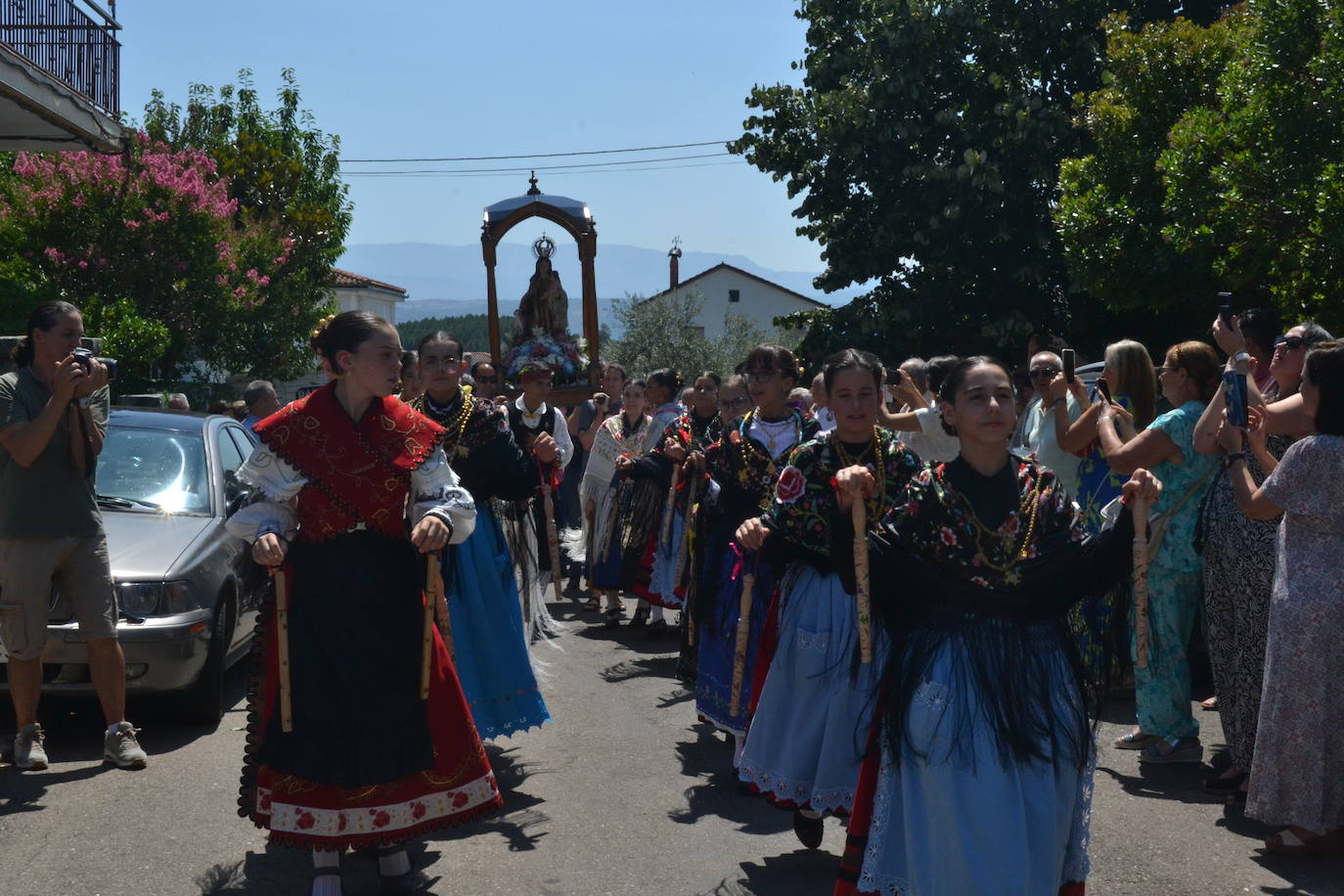 Devoción serrana por la Virgen del Carmen