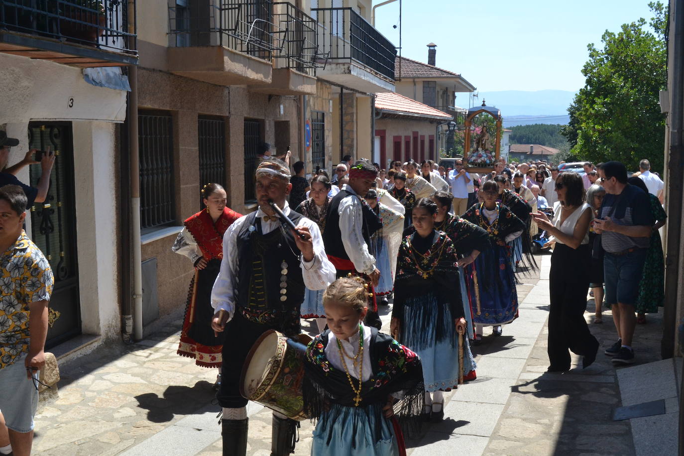 Devoción serrana por la Virgen del Carmen