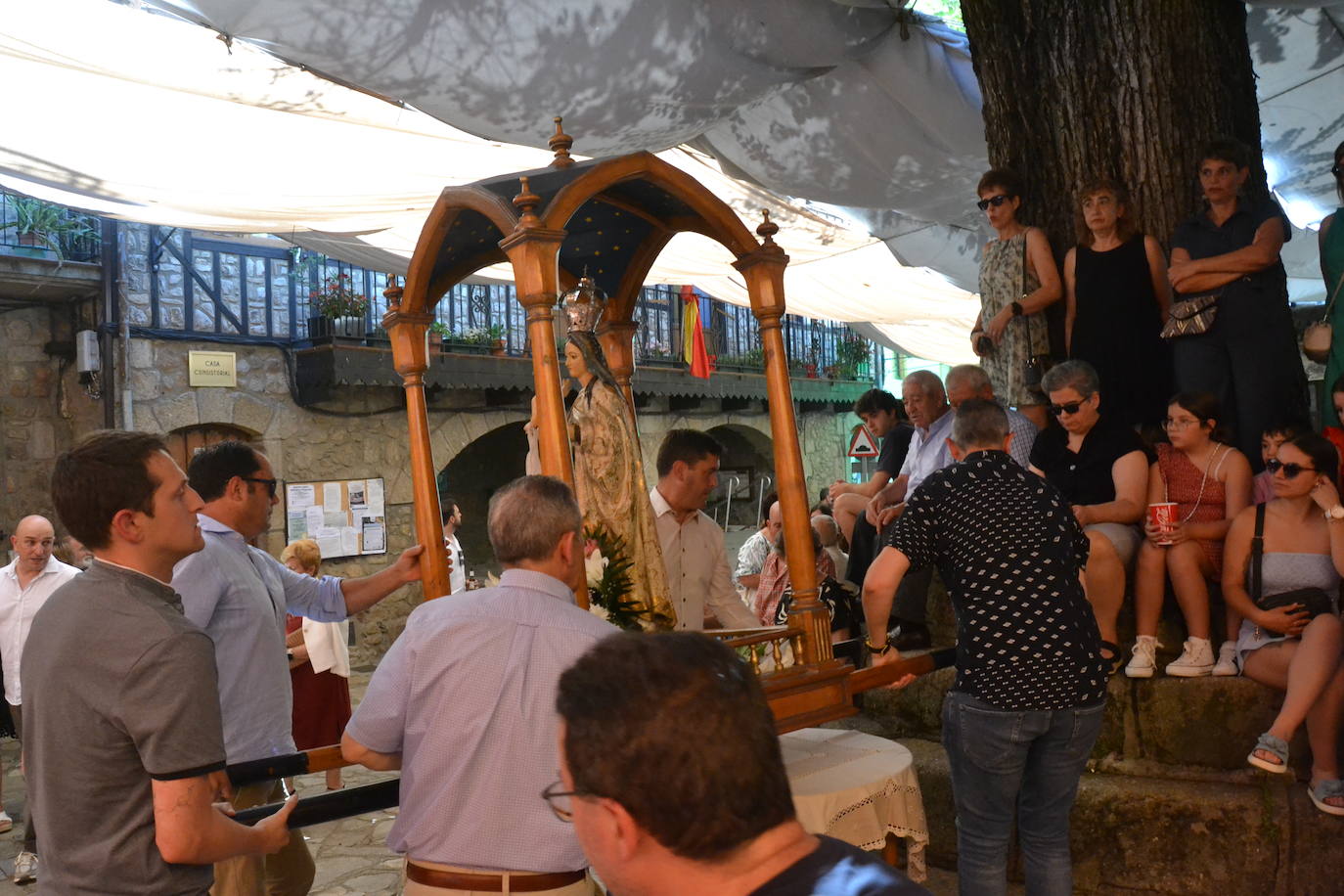 Devoción serrana por la Virgen del Carmen