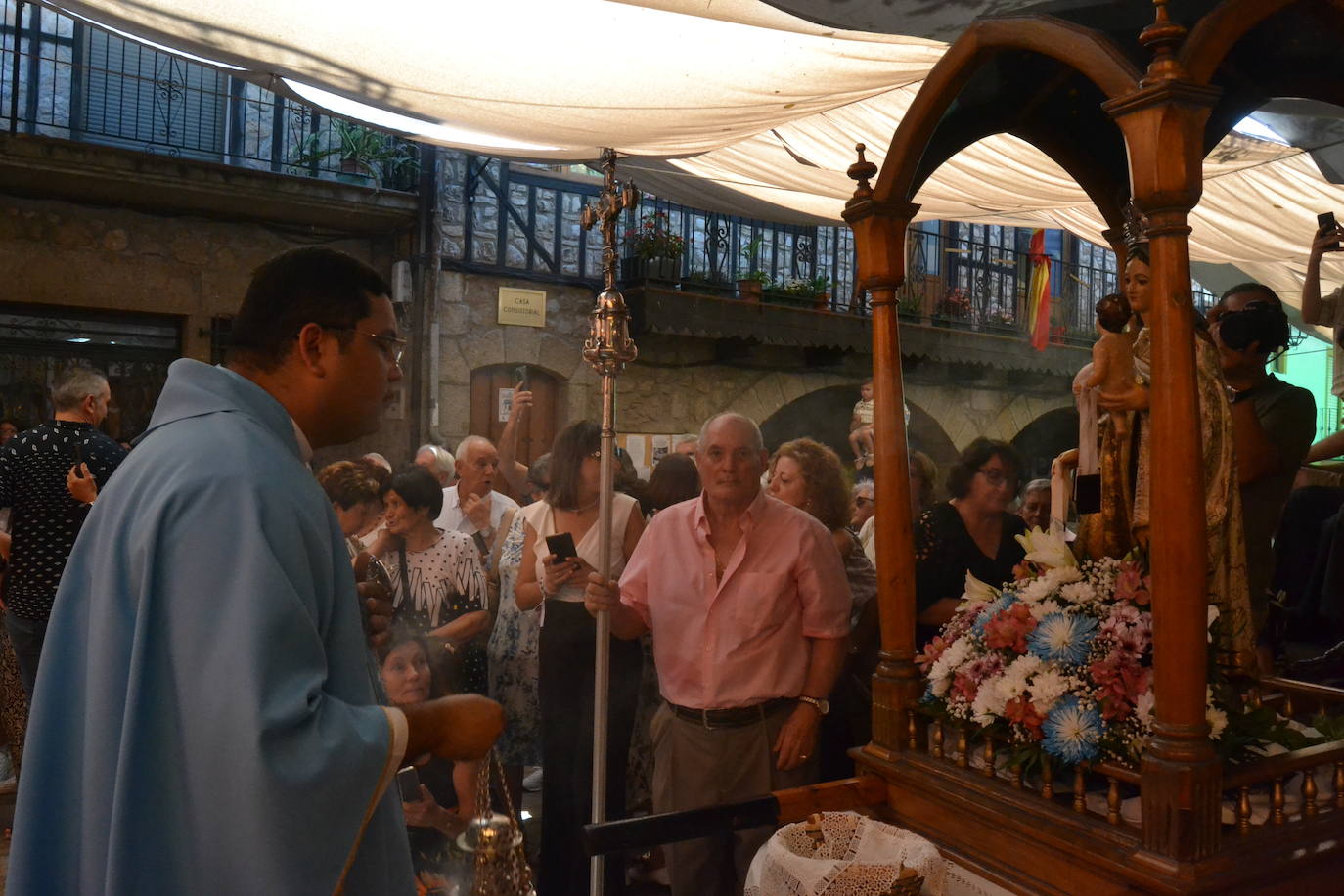 Devoción serrana por la Virgen del Carmen