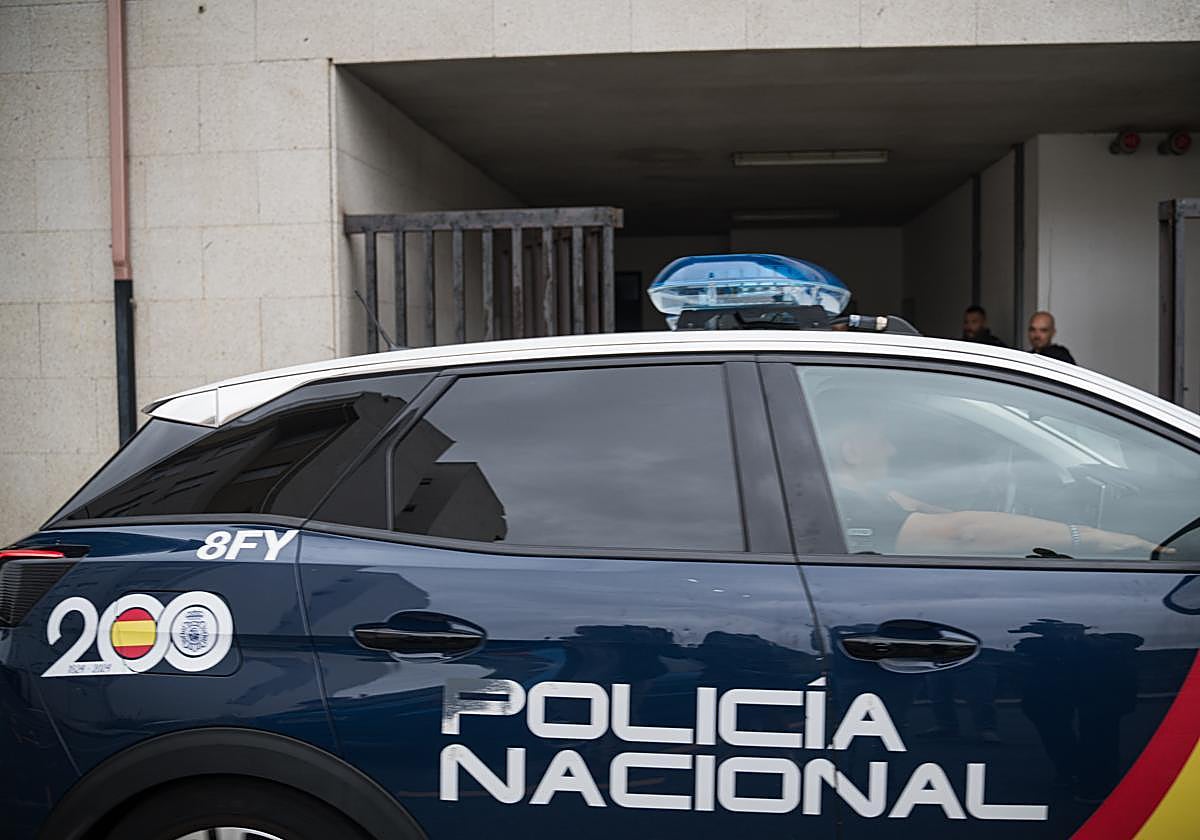 Un coche de la Policía Nacional.