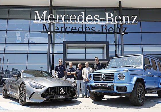 El equipo de Adarsa Salamanca (concesionario Mercedes-Benz)