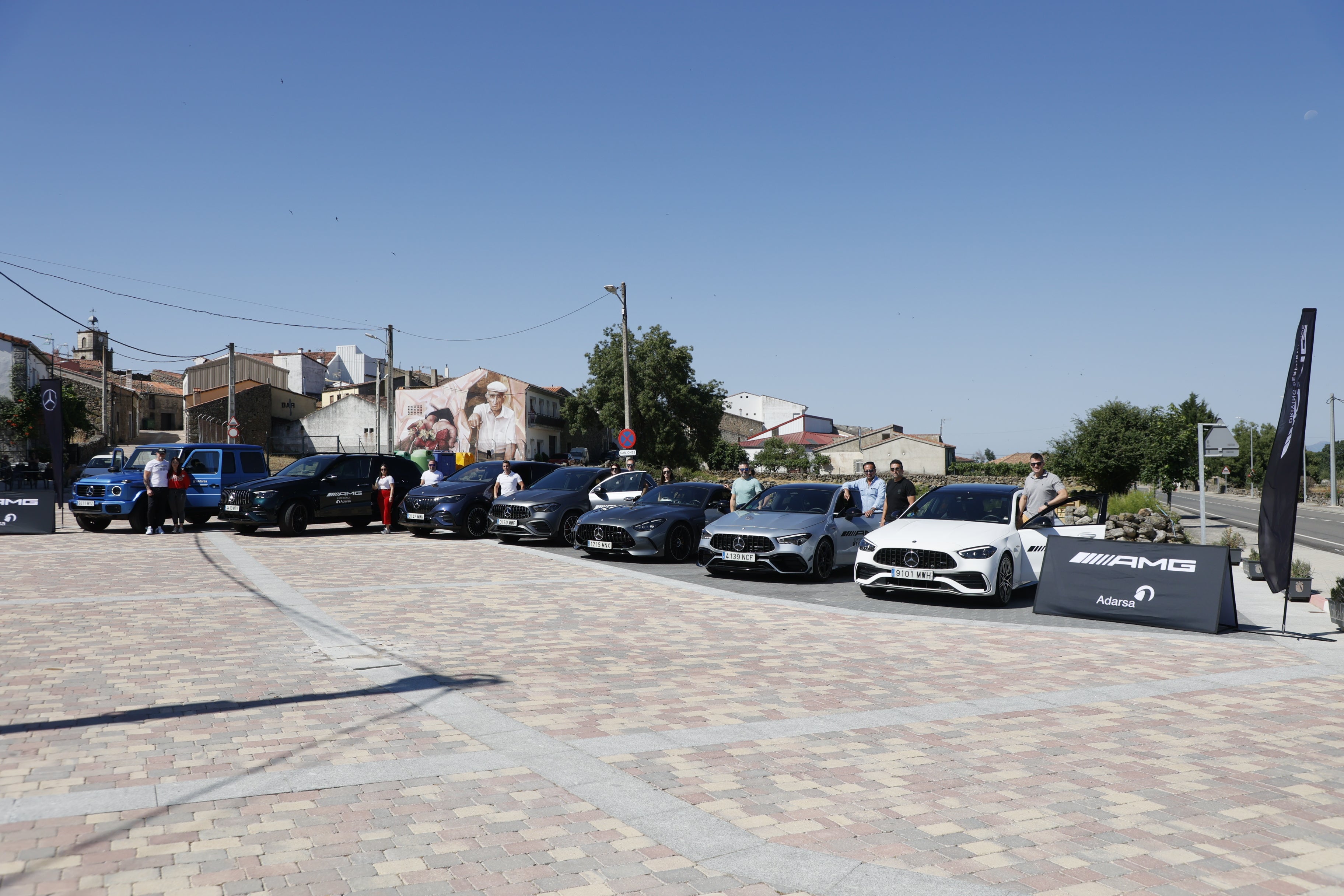 Adarsa Salamanca lleva la potencia AMG a una ruta exclusiva por la sierra