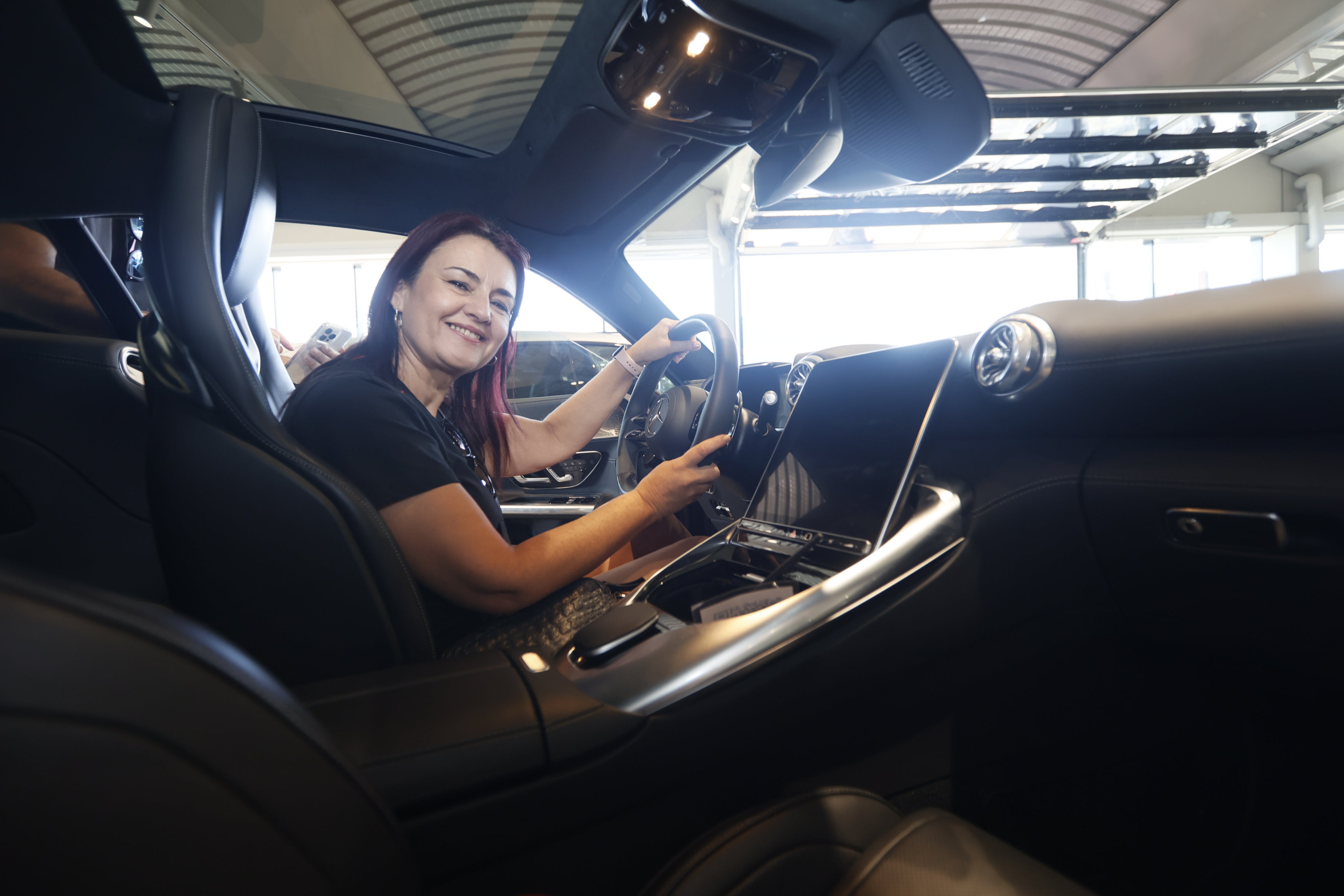 Adarsa Salamanca lleva la potencia AMG a una ruta exclusiva por la sierra