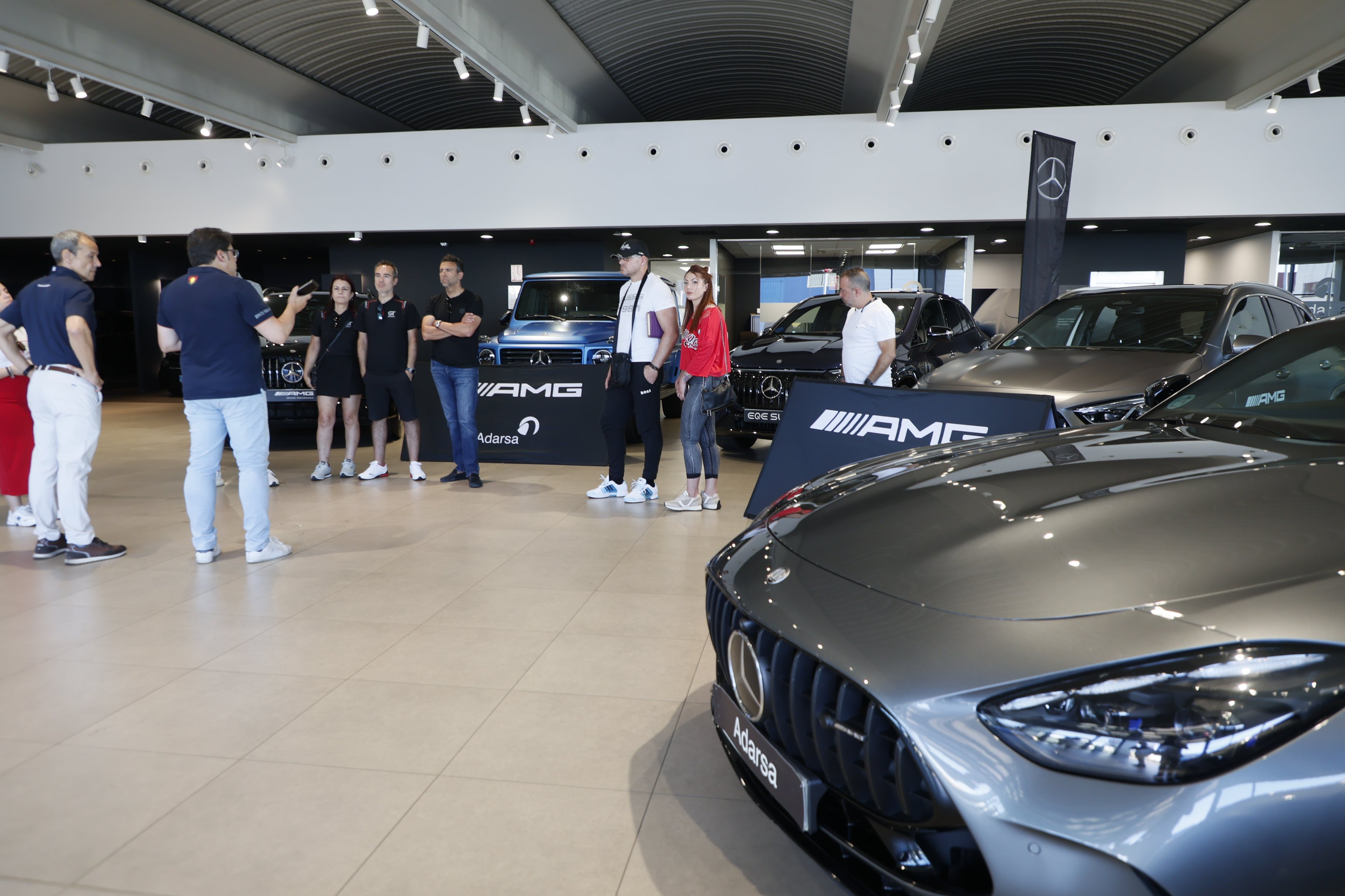 Adarsa Salamanca lleva la potencia AMG a una ruta exclusiva por la sierra