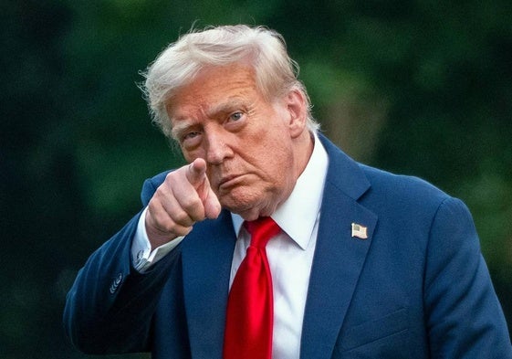 El presidente de Estados Unidos, Donald Trump.