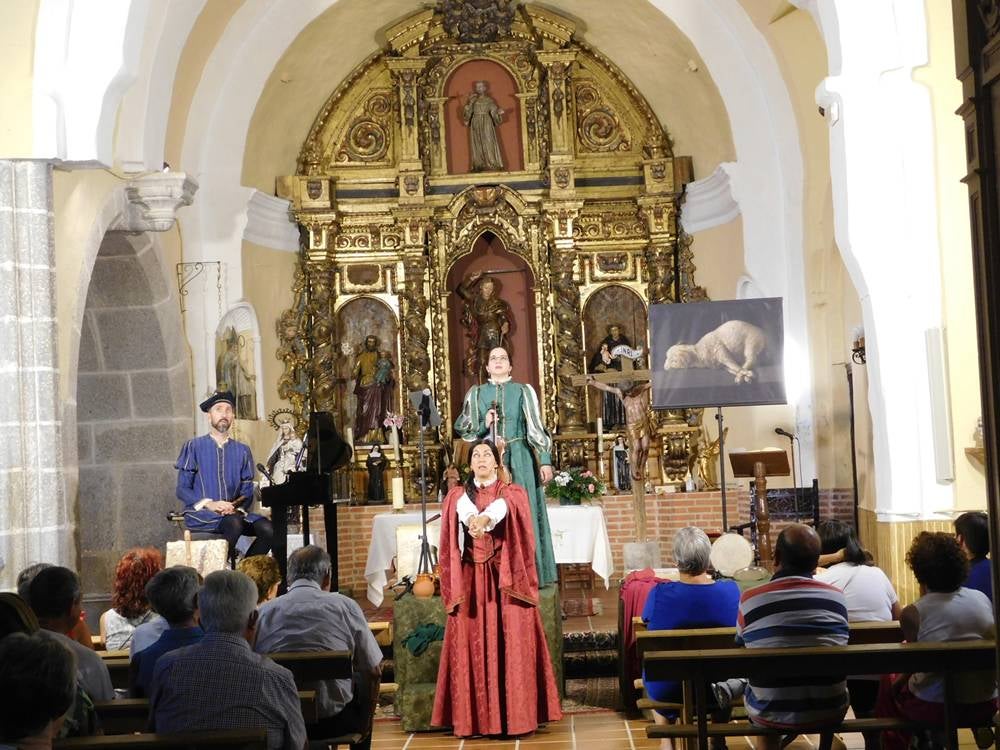 Nava de Sotrobal recibe el recital poético musical “Arcos y Ecos”