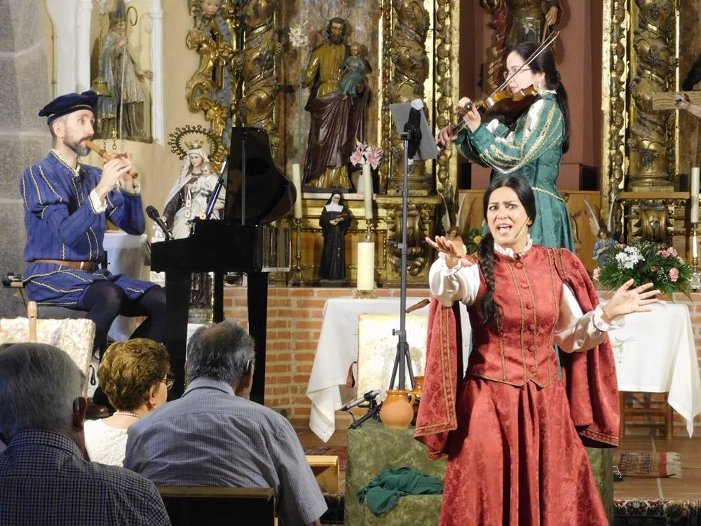 Nava de Sotrobal recibe el recital poético musical “Arcos y Ecos”