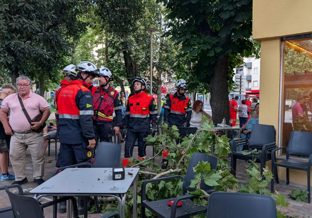 Imagenes del incidente.