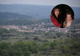 Vista de la población de Villarino de los Aires.
