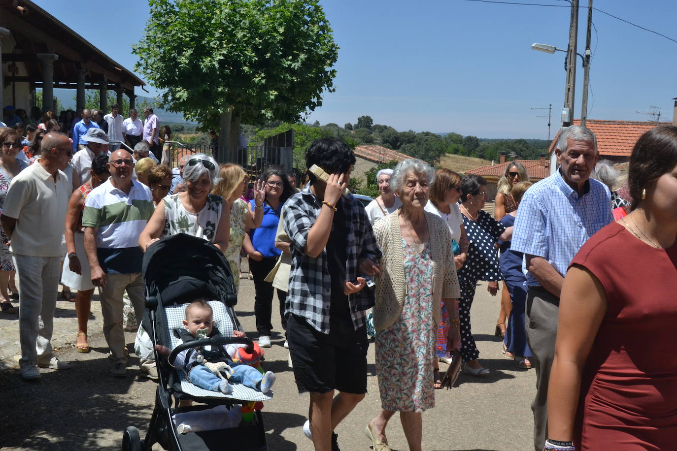 Escurial de la Sierra honra con fervor a Santa Marina