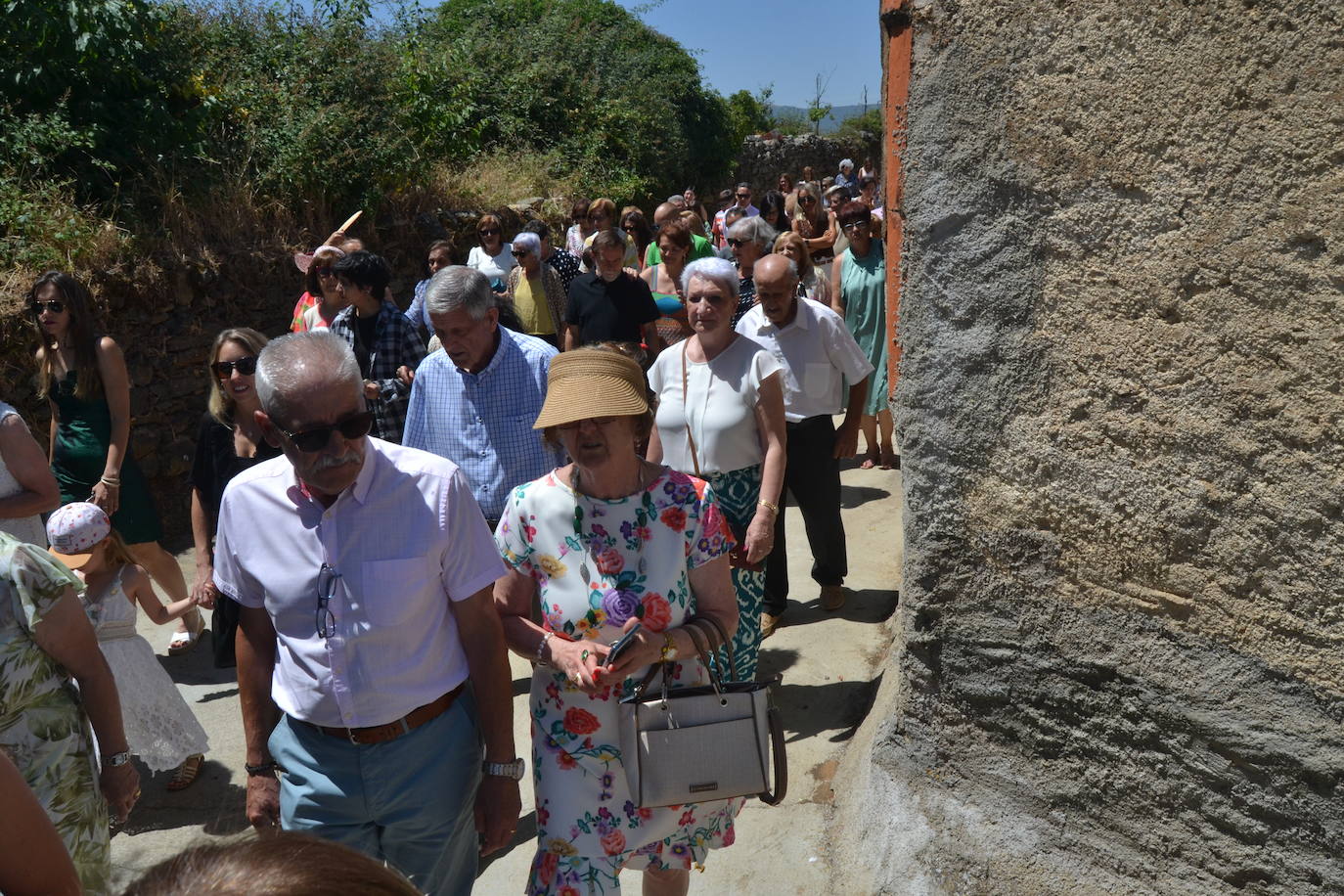 Escurial de la Sierra honra con fervor a Santa Marina