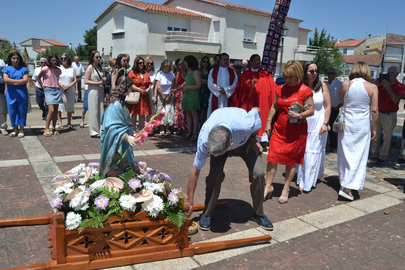 Escurial de la Sierra honra con fervor a Santa Marina