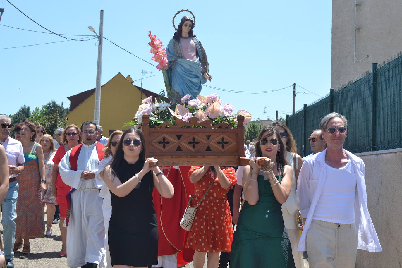 Escurial de la Sierra honra con fervor a Santa Marina