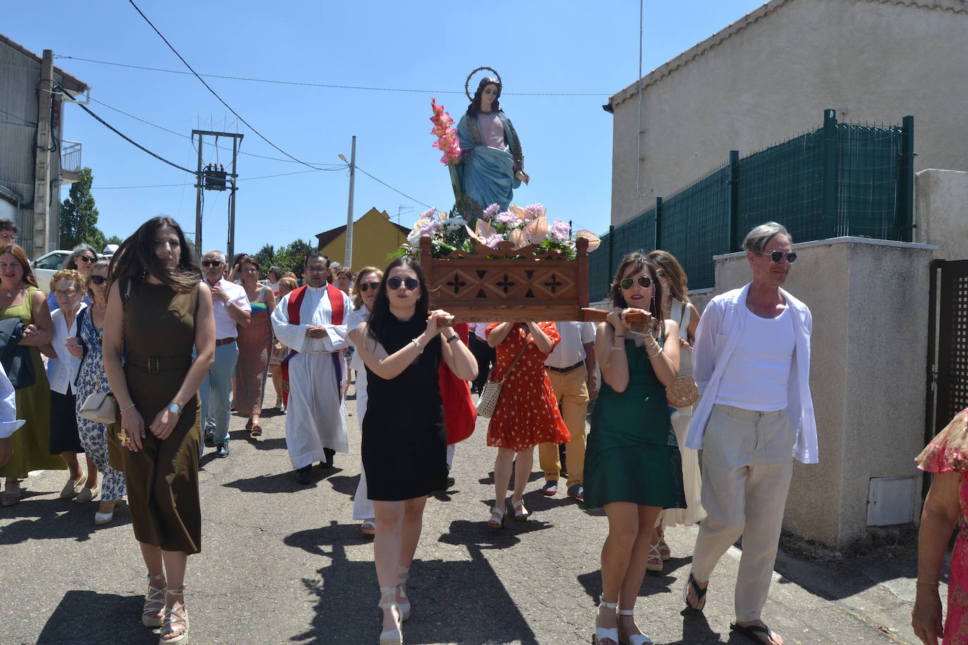 Escurial de la Sierra honra con fervor a Santa Marina