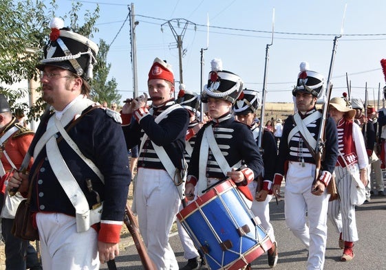 Imagen de la batalla de Arapiles.