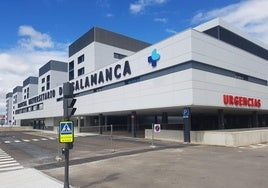 Exteriores del Hospital de Salamanca.