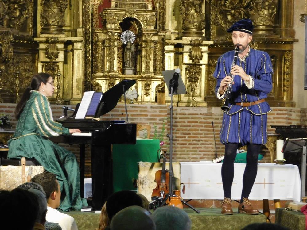 La imponente iglesia de Zorita de la Frontera recibe “Arcos y Ecos”.