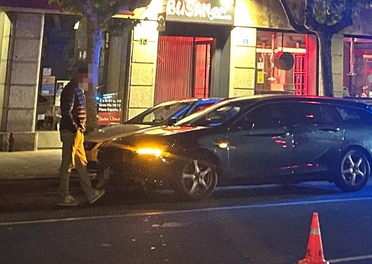 Imagen secundaria 1 - Dos accidentes marcan la madrugada de este sábado en Salamanca