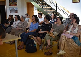 Parte de los asistentes, en el CEVMO.