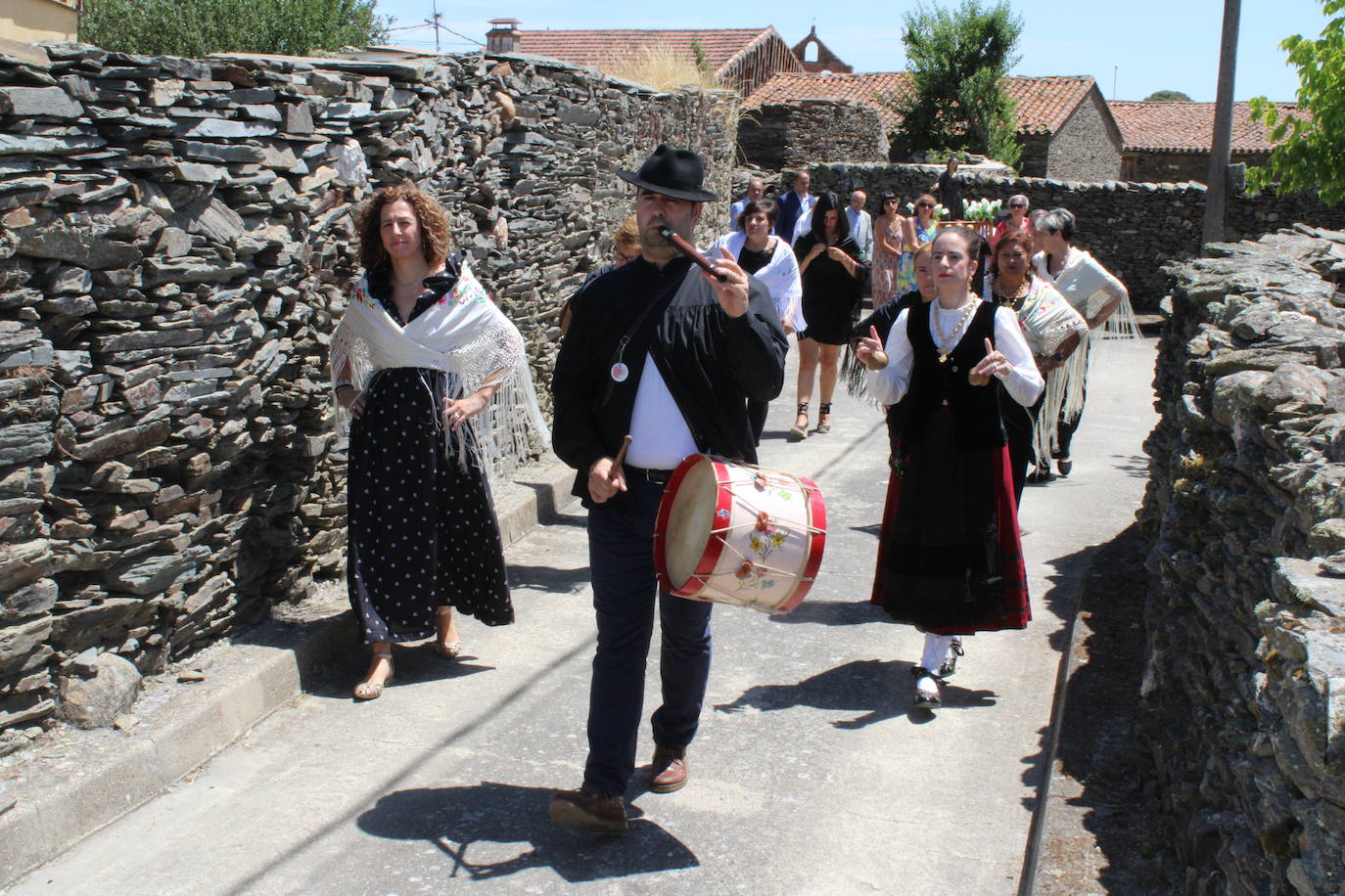 Palacios de Salvatierra honra a Santa María Magdalena