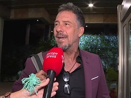 Nacho Palau, ante el micrófono de Europa Press.