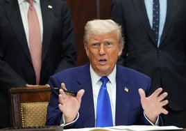 El presidente de Estados Unidos, Donald Trump.