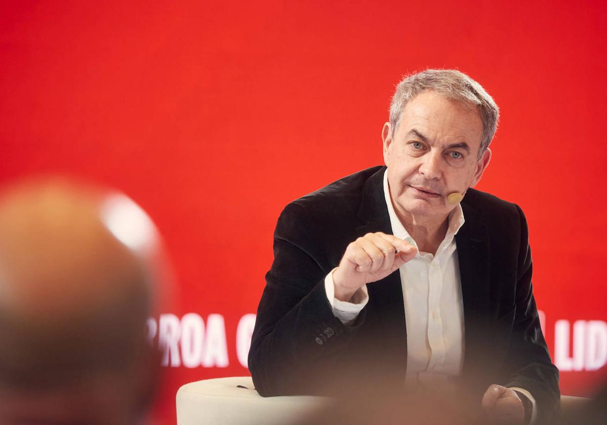 El expresidente del Gobierno español José Luis Rodríguez Zapatero.