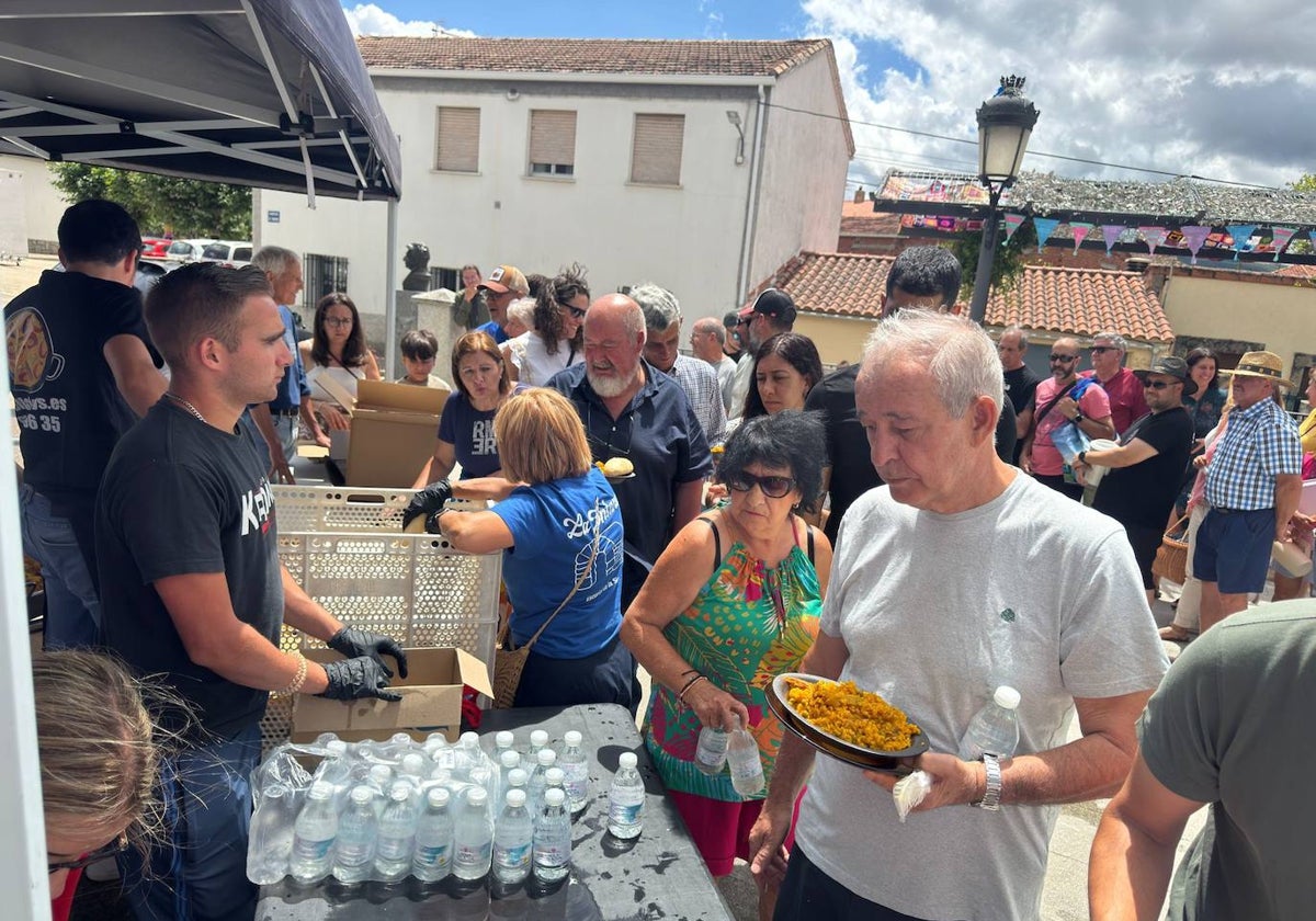 Sabroso cierre festivo en Escurial de la Sierra