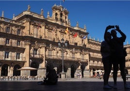 Fachada del Ayuntamiento de Salamanca.