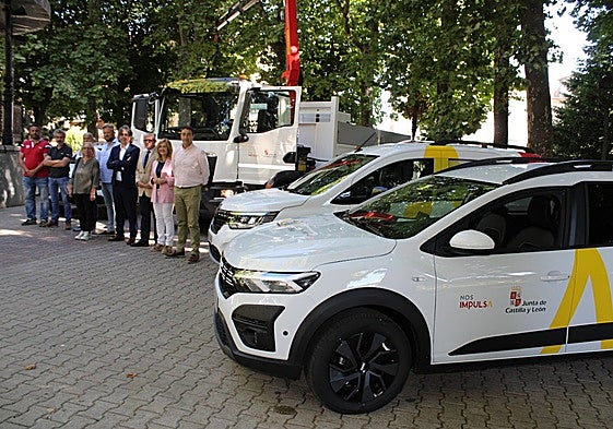 Imagen de la presentación de los nuevos vehículos.