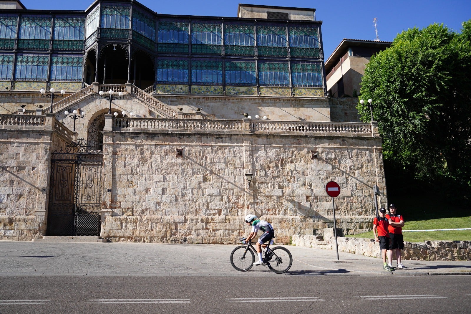 José María Martín (Extremadura-Pebetero) gana la contrarreloj de Salamanca