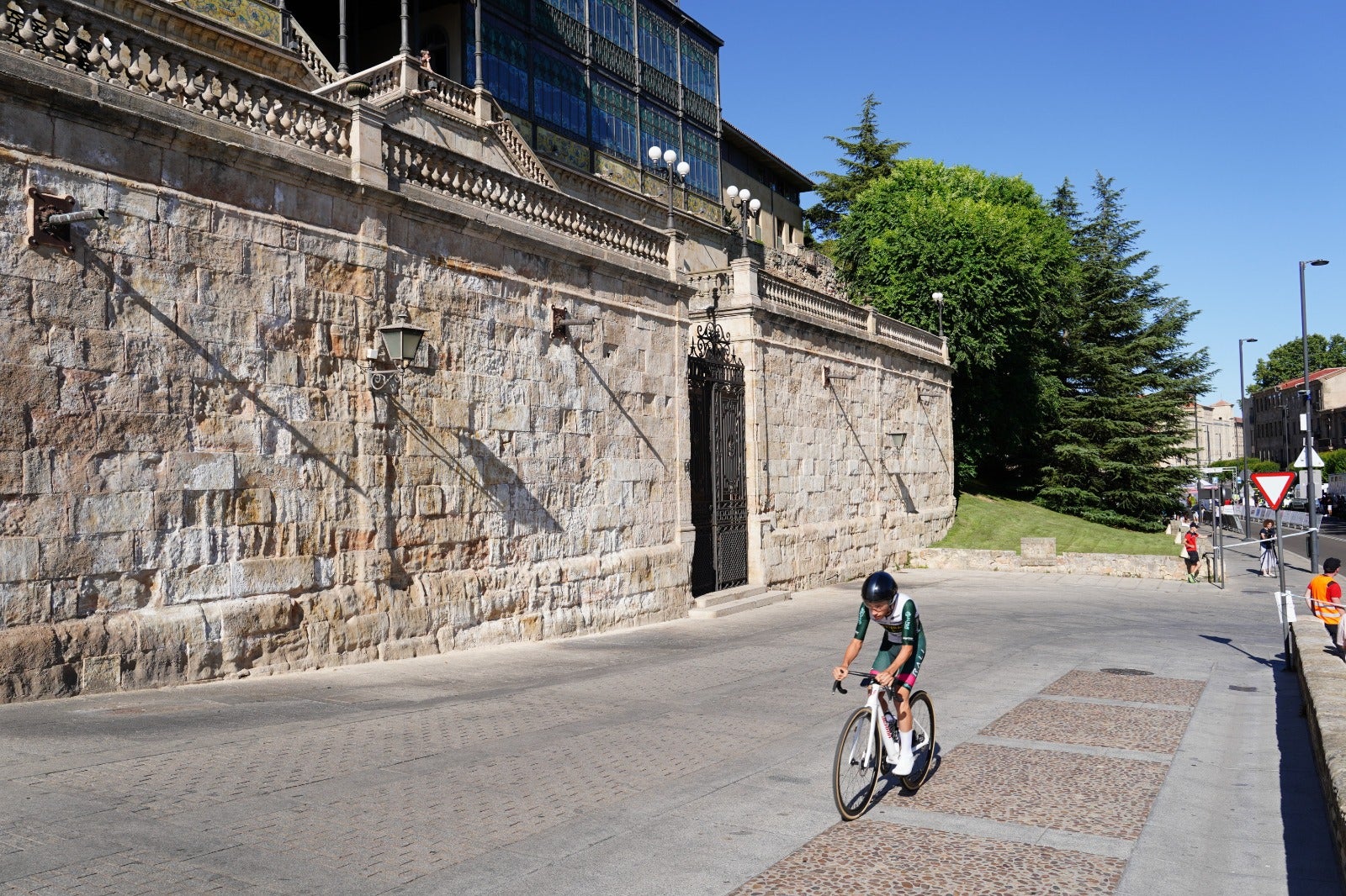 José María Martín (Extremadura-Pebetero) gana la contrarreloj de Salamanca