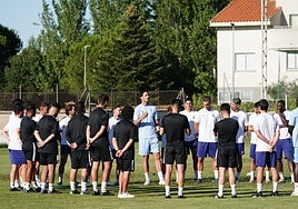 Imagen del primer entrenamiento del cuadro charro