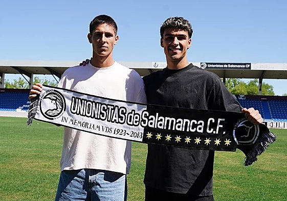 Farru y Aleix Gorjón sostienen la bufada de Unionistas.