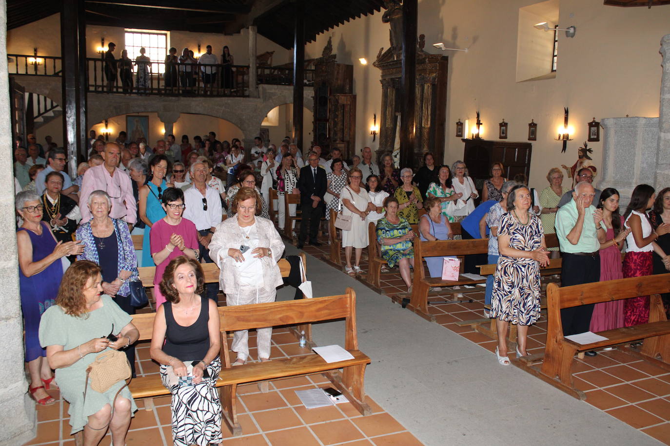El Tejado honra a Santa María Magdalena