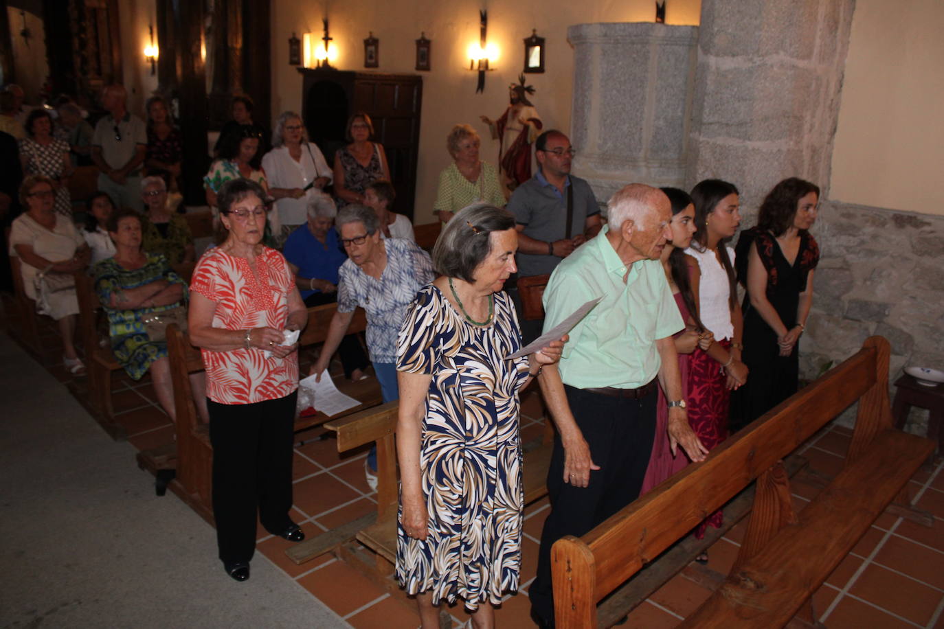 El Tejado honra a Santa María Magdalena