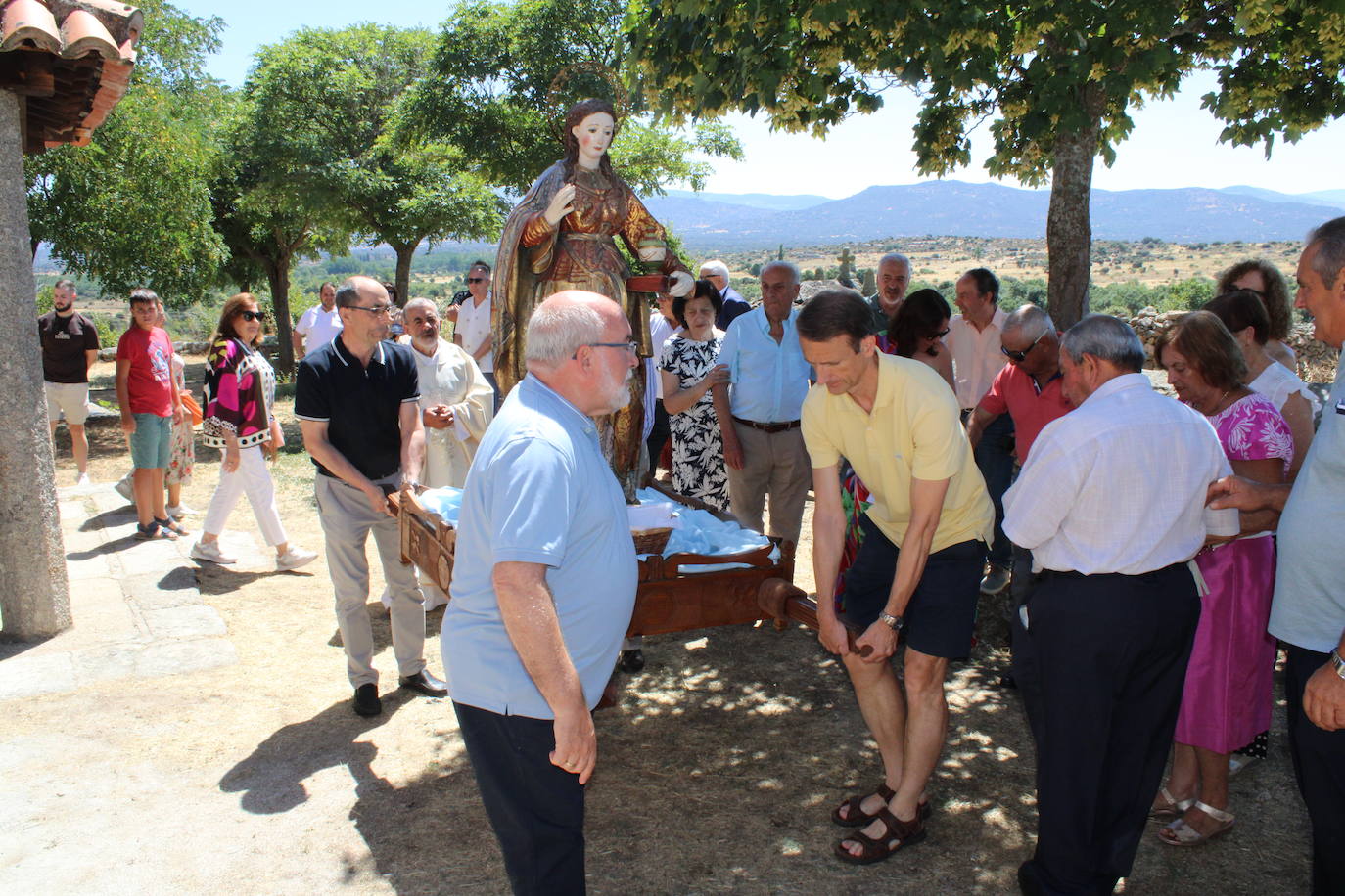 El Tejado honra a Santa María Magdalena