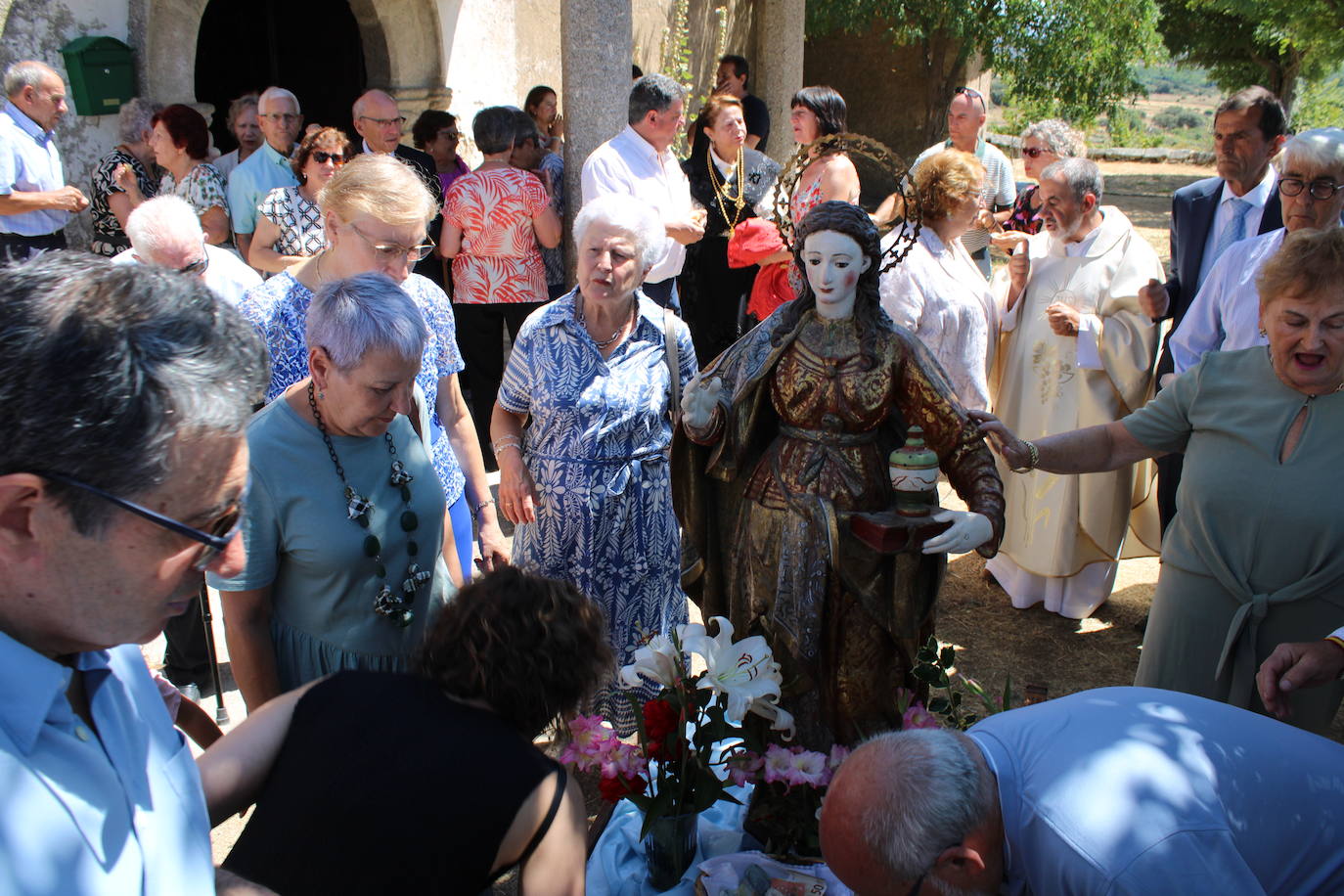 El Tejado honra a Santa María Magdalena